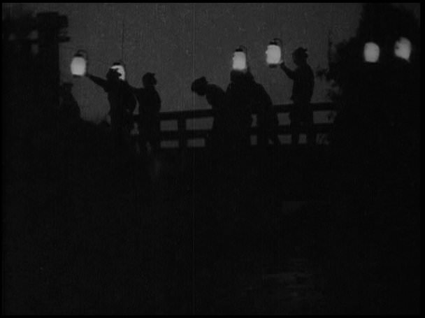 Кадр из фильма ОРОТИ (雄呂血, OROCHI, 1925, Япония)