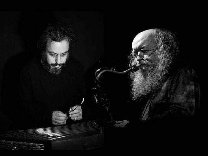 Сергей Летов - саксофон и Амир Хатаи - сантур