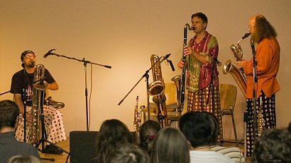 Эдуард Сивков, Николай Рубанов (бас-кларнет), Сергей Летов